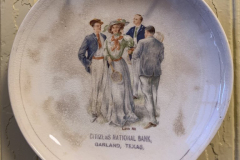 Citizens National Bank Plate with Artwork.