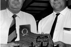 Little League award presentation to Ken Pruitt