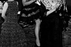 Members of the Garland Business and Professional Women's Club portraying Belles of the Gay Nineties and can-can girls