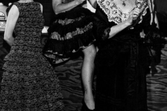 Members of the Garland Business and Professional Women's Club portraying Belles of the Gay Nineties and can-can girls