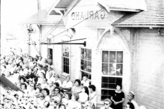 Santa Fe Train Depot 1962 75th Anniversary of City of Garland