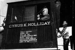 Cyrus K. Holliday Locomotive Number One built in 1880