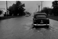 Flooding - 1960's First Street heading south past Ave D