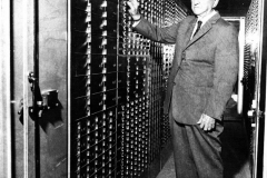 A.R. Davis, Sr., Chairman of the Board,  First National Bank