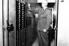 A.R. Davis, Sr., Chairman of the Board,  First National Bank