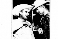 Fundraiser - Both former Police Chiefs Bob Wade and Ed McCreary "acting"