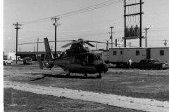 Photo of helicopter at Garland Heliport , Jupiter Road and Grader St