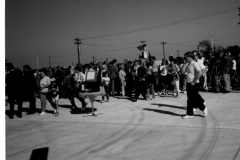 After the opening ceremony at Garland Heliport, Jupiter Road and Grader St  Opening ceremony at Garland Heliport, Jupiter Road and Grader St