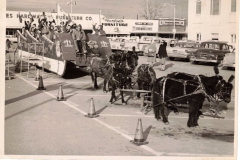 1960's Christmas Parade float on Downtown Square