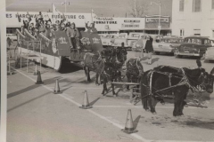 1960's Christmas Parade float on Downtown Square