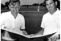 Eastern Hills Country Club - (L) George Alexander, golf pro  (R) ? 1960's