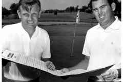 Eastern Hills Country Club - (L) George Alexander, golf pro  (R) ? 1960's
