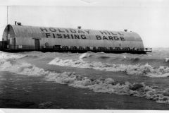 Holiday Hill Fishing Barge on the south side of Lake Lavon