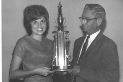 Presentation of award - J.W. Nelson, Fire Marshal