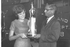 Presentation of award - J.W. Nelson, Fire Marshal