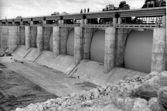 Lake Lavon, 1950's - Original dam prior to raising