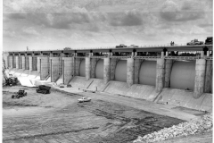 Lake Lavon, 1950's - Original dam prior to raising