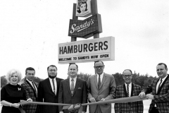 Opening of Sandy's Hamburgers late 1960's