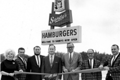 Opening of Sandy's Hamburgers late 1960's