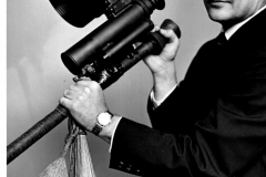 Joe Holt, Vice President of Varo, Inc. with night vision scope