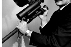 Joe Holt, Vice President of Varo, Inc. with night vision scope