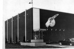 Space Corp building - Shiloh Road at railroad tracks circa 1969