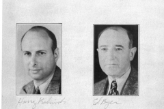 Harry Rolnick (L) and Ed Byer (R) Founders of Byer-Rolnick Hat Co. (later Resistol)