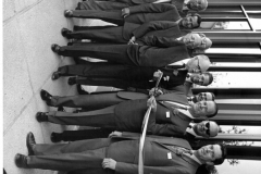 Ribbon Cutting for Garland Federal Savings & Loans, Main St. at 12th SW Corner