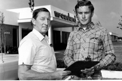 Everett Case and Eddie Young of Case Construction Company