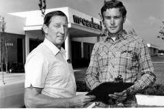 Everett Case and Eddie Young of Case Construction Company