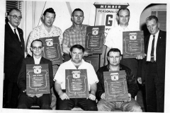 Chamber of Commerce Event 1950's-1965 Members with their Code of Ethics plaques