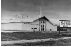 Mt. Calvary Baptist Church circa 1960's