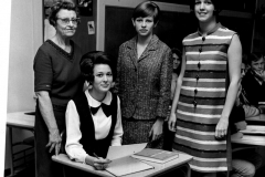 GHS Garland High School 1960's Mrs. Katherine Stevens, teacher