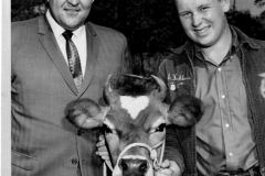 Future Farmers of America Agriculture Show circa 1950's - Walter H. Beach (Left)