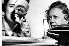 GHS Teachers - L: Martha Willis (Typing teacher)  R: Billie Nickels