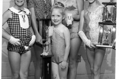 Young Gymnasts with awards 1960's