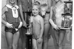 Young Gymnasts with awards 1960's