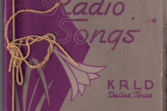 Virgil O. Stamps' 'Favorite Radio Songs' by J.J. Hanna. Songs compiled in response to the popularity of The Stamps Quartet on Dallas' KRLD.