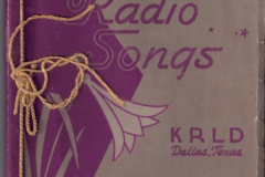 Virgil O. Stamps' 'Favorite Radio Songs' by J.J. Hanna. Songs compiled in response to the popularity of The Stamps Quartet on Dallas' KRLD.