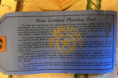 Ferris Watson Seed Co, Hybrid Seed Corn sack, 30" x 16", with original tags