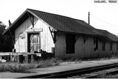 Post Card of MKT Depot (Katy) looking southwest
