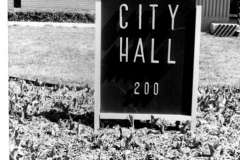 Photo - City Hall sign