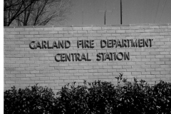 Garland Fire Department Central Station 1019 Austin St in 1989