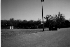 Carver Center parking lot looking south 802 Hopkins St, Garland 75040