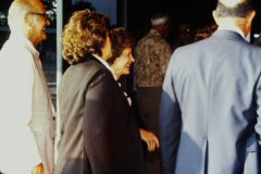 Unknown people entering Unknown building