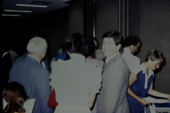 People inside Garland Performing Arts Center