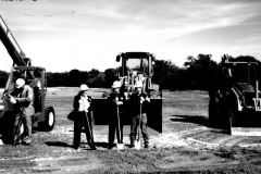 Groundbreaking of Garland Police Department and Jail Oct. 18, 2001