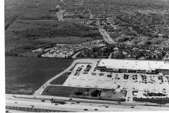 Aerial Photo -  I-30 at Broadway 1989, looking north. Walmart just west of Broadway.
