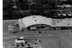 Aerial Photo of former Jewell T store (as it was a thrift shop in 1989)