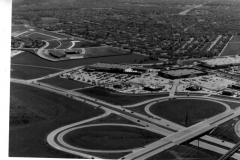 Lavon Drive (Rt 78) interchange with Bush Turnpike looking Southeast 1989